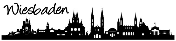 Skyline von Wiesbaden